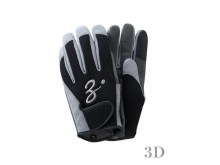 Zenaq 3D Short Glove - Black 