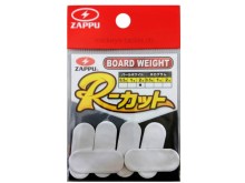 Zappu Board Weight R Cut Pearl White