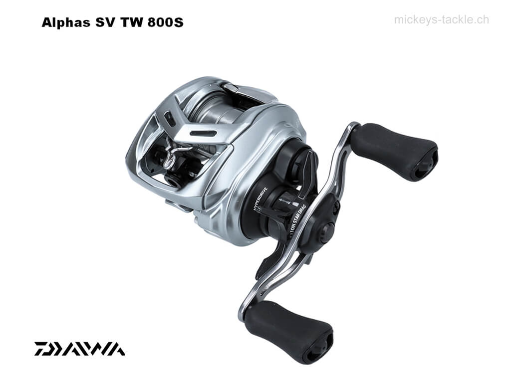 Daiwa Bass Bait Reel Alpha SV TW800S-H : : Sporting Goods