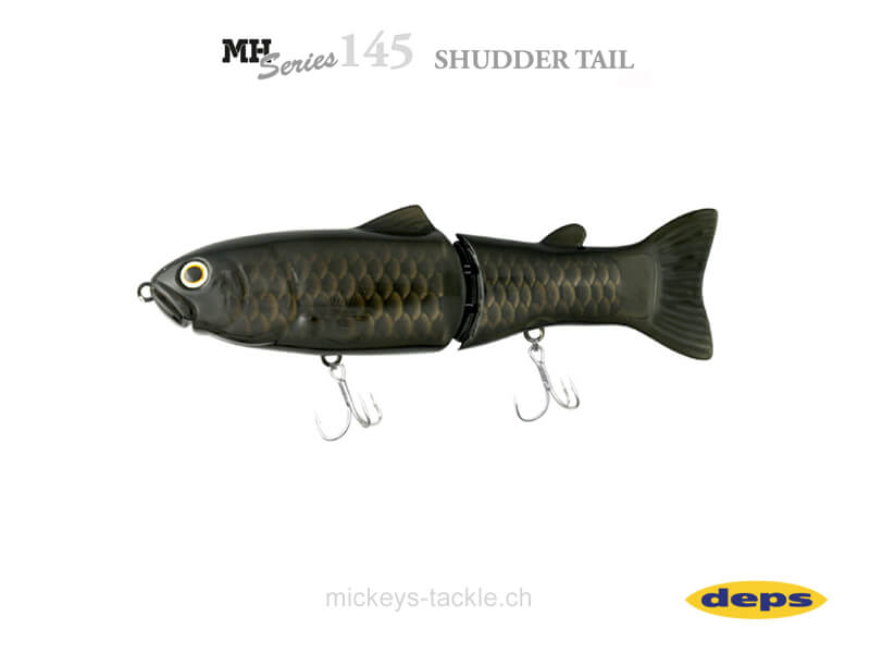 New Slide Swimmer 145 MH Shudder Tail - Nude Black
