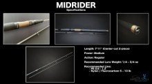 Brutus Midrider Rod, 711MRS