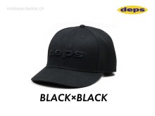 Deps Logo Cap - Black x Black