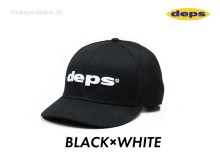 Deps Logo Cap - Black x White