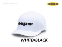 Deps Logo Cap - White x Black