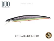 Onimasu Masakage Slim 120F - ASA4532 Black and Silver