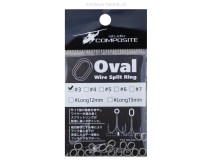  Oval Wire Split Ring 
