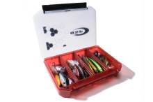 OSP Tool Case 3010NDM White Red / Clear