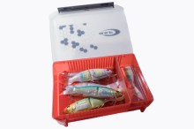 OSP Tool Case 3020NDDM White Red / Clear